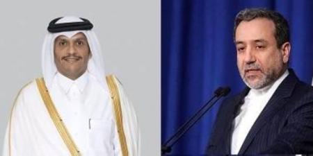 رئيس الوزراء القطري يبحث مع وزير الخارجية الإيراني آخر مستجدات الهجوم الإسرائيلي