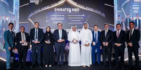 «الإمارات دبي الوطني».. أفضل بنك في الشرق الأوسط لعام 2025
