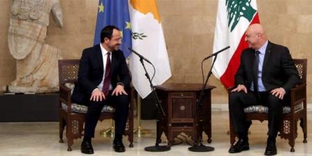الرئيس عون تلقى اتصالا من الرئيس القبرصي وأكدا على ضرورة وقف التصعيد العسكري الإيرانية - الإسرائيلية