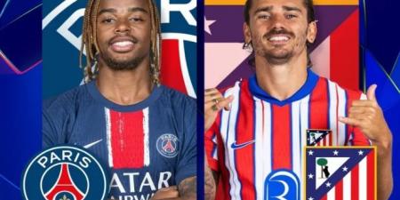 الأن.. شاهد باريس سان جيرمان ضد اتلتيكو مدريد مباشر وبجودة متميزة