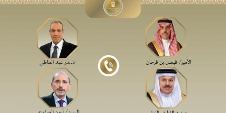 اتصالات متواصلة لوزير الخارجية مع نظرائه السعودي والأردني والبحريني