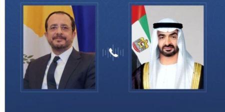 هاتفياً.. الإمارات وقبرص تبحثان القضايا الإقليمية والدولية محل الاهتمام المشترك