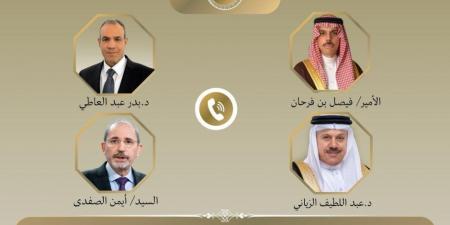 اتصالات متواصلة لوزير الخارجية والهجرة مع وزراء خارجية السعودية والأردن والبحرين