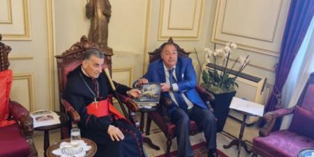 الراعي عرض مع سفير أوكرانيا وضع الجالية اللبنانية واستقبل زوارا