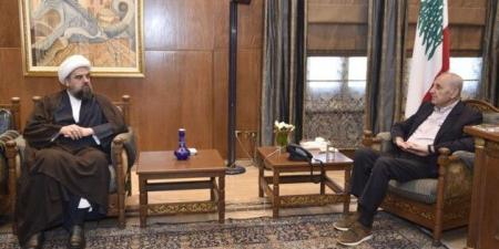 بري بحث مع قبلان تطورات الاوضاع العامة والمستجدات السياسية والميدانية