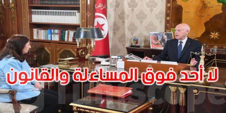 رئيس الجمهورية: الدّولة التونسية تُدار بمؤسّساتها وبالقوانين التي تنظّمها