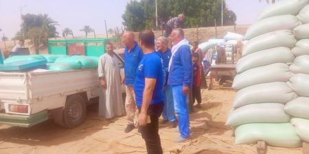 محافظ أسيوط : توريد 182 ألف طن قمح إلى شون وصوامع