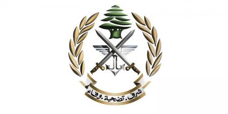 الجيش: عمليات دهم في بريتال وعرسال وتوقيف وضبط كمية كبيرة من الأسلحة والذخائر الحربية