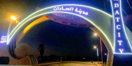 جهاز مدينة السادات يعلن خفض الإنارة الخارجية للنوادي والمنشآت بنسبة 75%