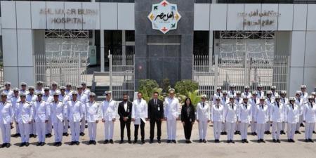 وزارة الداخلية تنظم زيارة لطلبة وطالبات أكاديمية الشرطة إلى مستشفى أهل مصر