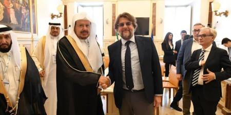 رئيس مجلس الشورى يلتقي رئيس لجنة الصداقة البرلمانية الإيطالية السعودية