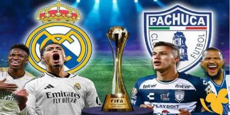 موعد مباراة ريال مدريد ضد باتشوكا في كأس العالم للأندية 2025