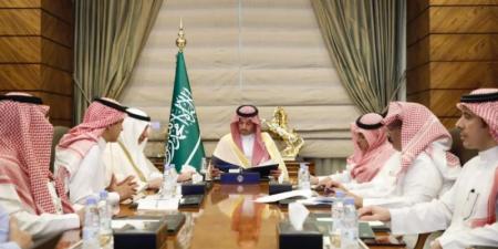 محافظ جدة يتابع سير العمل في مشاريع شركة المياه الوطنية