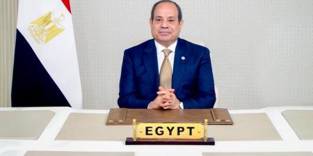 الرئيس السيسي يلقي كلمة بمناسبة الاحتفال بالذكرى الثمانين لإنشاء الأمم المتحدة