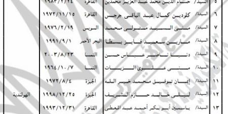 42 شخصا يتخلون عن الجنسية المصرية مقابل الأجنبية