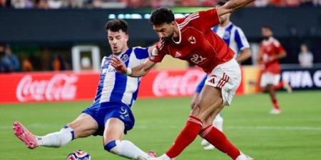 الأعلي سجلاً للأهداف.. الفيفا يتغني بتعادل الأهلي مع بورتو