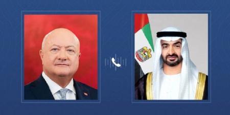 رئيس الدولة ومستشار النمسا يبحثان هاتفياً التطورات الإقليمية