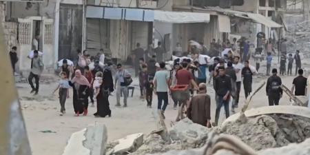 المنار في نقطة زيكيم وترصد معاناة أهالي غزة عند نقاط توزيع المساعدات