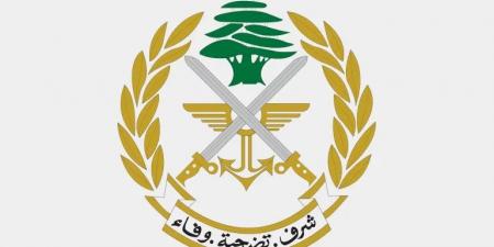 الجيش اللبناني: إحباط عملية تهريب قذائف ومذنبات في منطقة بسيبس – الهرمل