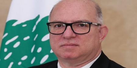 الوزير حيدر دان العدوان الاسرائيلي على النبطية واقليم التفاح