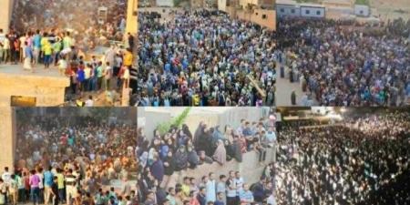 «صبايا العنب».. تشييع جنازة 18 فتاة ضحايا حادث الإقليمي بكفر السنابسة بالمنوفية
