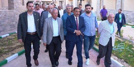 شعيب افتتح مصيف المهندسين بمرسي مطروح