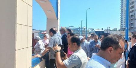 وفد محلية النواب يتفقد مشروع تطوير الشواطئ بمحافظة الإسكندرية