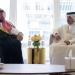 وزير الاقتصاد والتخطيط يلتقي نظيره القطري على هامش منتدى قطر الاقتصادي