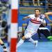 يد الزمالك يتفوق على الترجى التونسي فى الشوط الأول 14-13