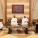 الحجار بحث والوفد الاماراتي في سبل التعاون لتطوير مشاريع الوزارة