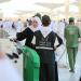 كشافة الرياضة يواصلون جهودهم الميدانية لخدمة الحجاج بالمدينة المنورة