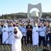 أداء صلاة عيد الأضحى المبارك في ساحة الجندي المجهول بمنطقة المهاجرين بمشاركة محافظ دمشق السيد ماهر مروان