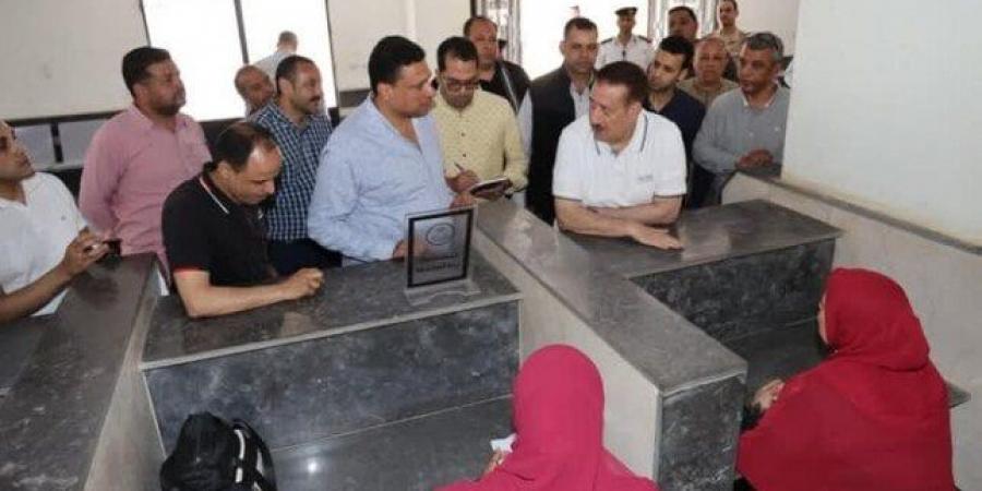 محافظ المنوفية يتفقد مستشفى أشمون الجديدة