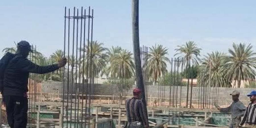 الوطنية للنفط تبدأ إنشاء مدرسة حديثة في الماية ضمن دعمها للتعليم
