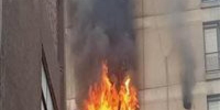 إصابة شخصين باختناق إثر حريق بشقة سكنية في المعادي