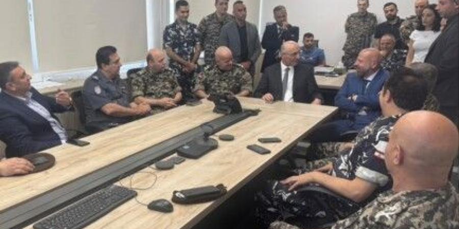 الحجار تفقّد غرفة عمليات الشمال في سراي طرابلس بحضور لاوندس ونهرا
