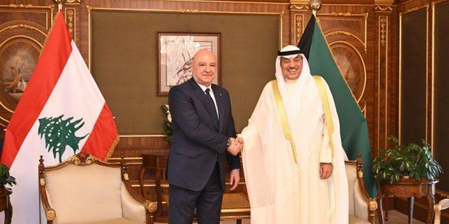 الرئيس اللبناني يستقبل ولي العهد الكويتي اليوم