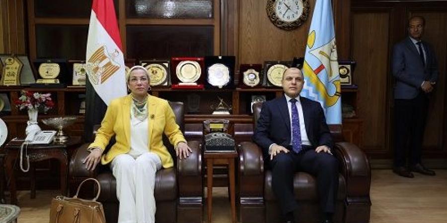 محافظ كفرالشيخ يستقبل وزيرة البيئة قبيل انطلاق مؤتمر “الابتكار"