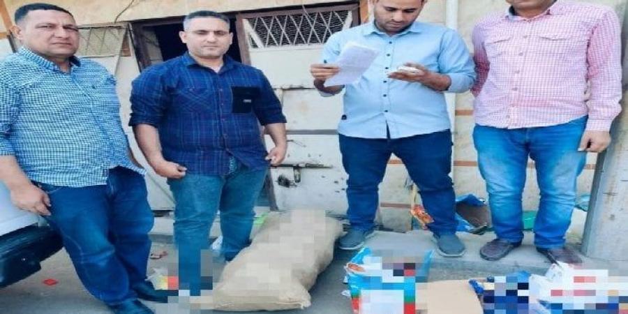 ضبط طن سمن مجهول المصدر و 640 عبوة مواد غذائية منتهية الصلاحية بدمنهور