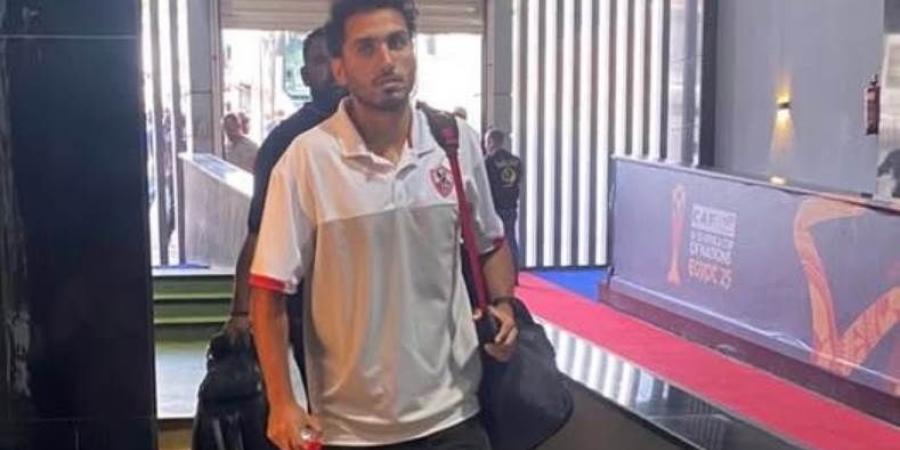 أحمد حمدي على دكة بدلاء الزمالك أمام بيراميدز فى الدوري المصري
