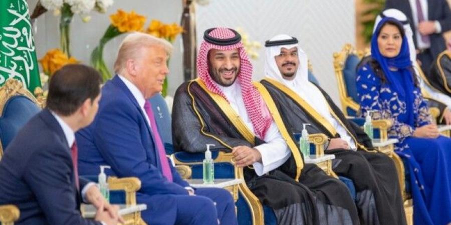 ترامب وصل إلى قصر اليمامة في الرياض لاجراء محادثات ثنائية مع بن سلمان