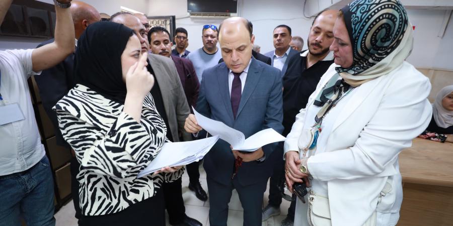محافظ كفر الشيخ يتفقد المركز التكنولوجي ببيلا