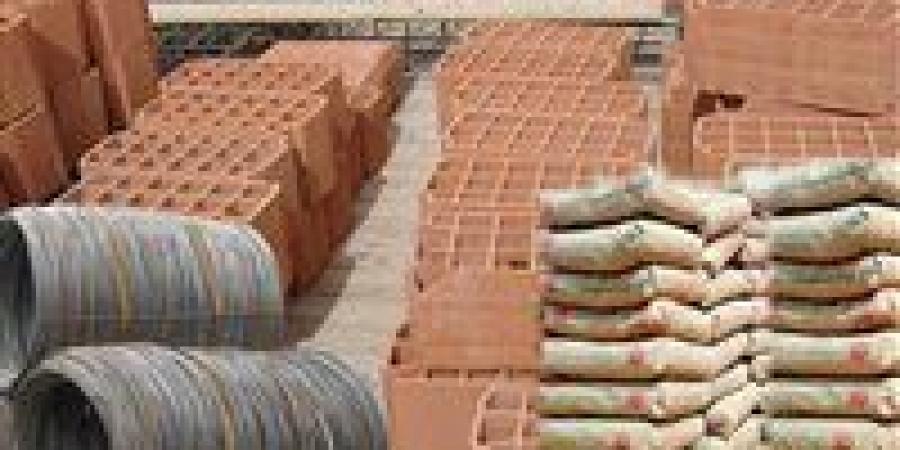 ارتفاع أسعار الحديد والأسمنت.. عز يسجل 40103 جنيهات والأسمنت يصل إلى 3484 جنيهًا