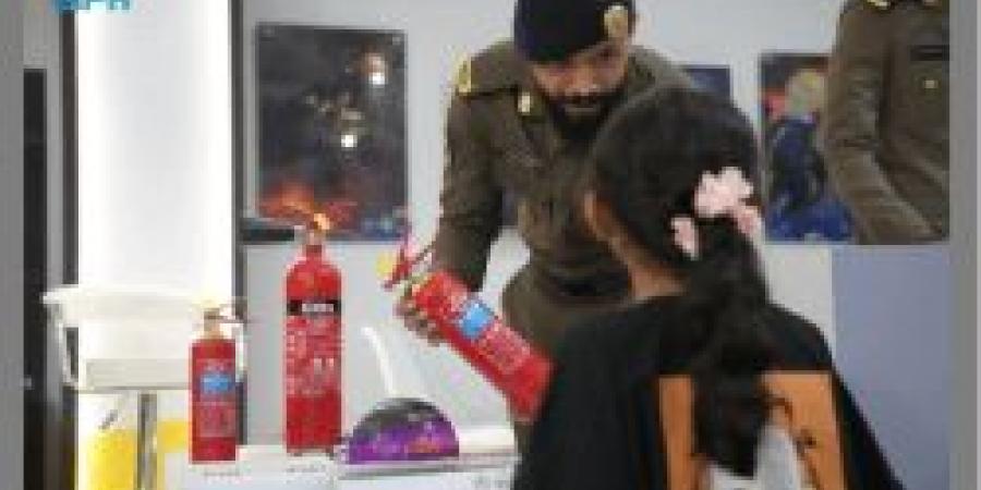 الدفاع المدني يشارك في مهرجان المانجو والفواكه الاستوائية بمنطقة جازان