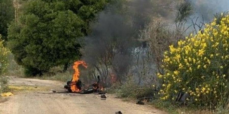 شهيد جراء غارة صهيونية على دراجة نارية في بلدة حولا