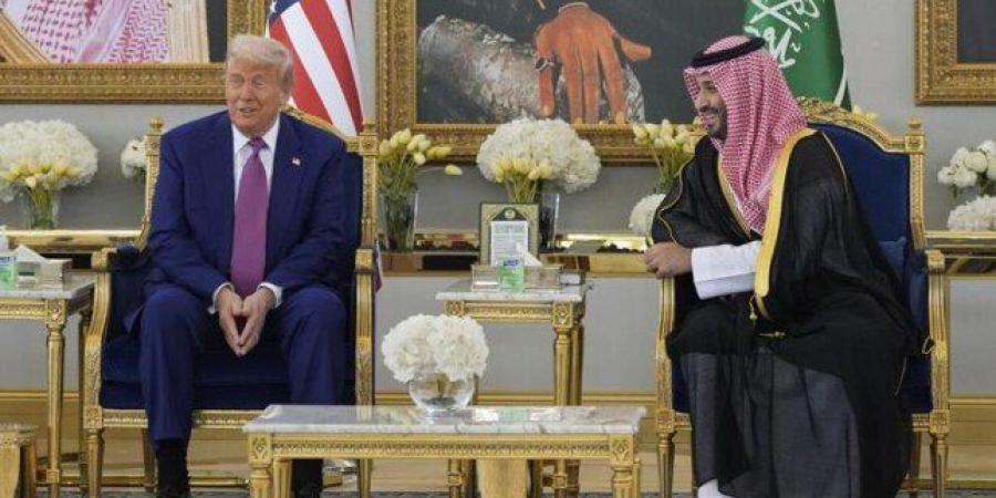 الرئيس الأمريكى يصل قصر اليمامة لعقد مباحثات مع ولى العهد السعودى