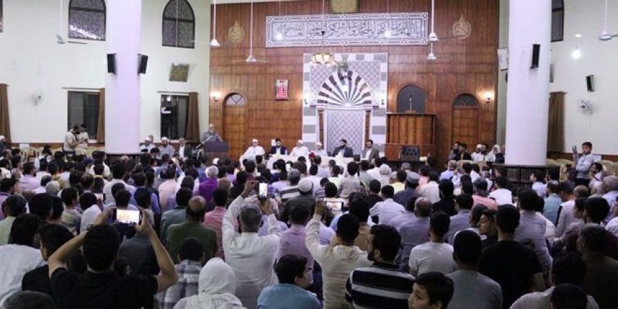 نشر قيم التسامح والاعتدال… افتتاح سلسلة “رسالة الألفة بين المسلمين” في مسجد الهدى بمدينة دوما