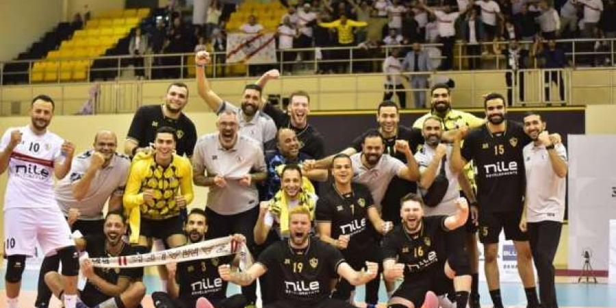 استدعاء 7 لاعبين من الزمالك لمعسكر منتخب مصر للكرة الطائرة