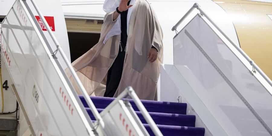 خالد بن محمد بن زايد يغادر الرياض بعد مشاركته في القمة الخليجية – الأميركية