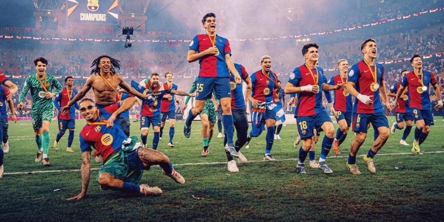 برشلونة يحسم لقب البطولة الإسبانية للمرة 28 في تاريخه